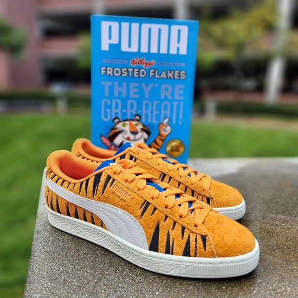 PUMA Kellogg\'s Frosted Flakes Sneakers Shoes Tony the Tiger 70th Men\'s Size 10 main image 6
